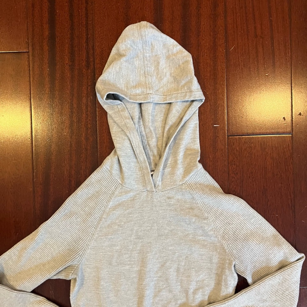 Garage Light Gray Hooded Sweater